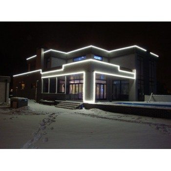 Гибкий неон 220V SMD 2835/120 (IP67) White